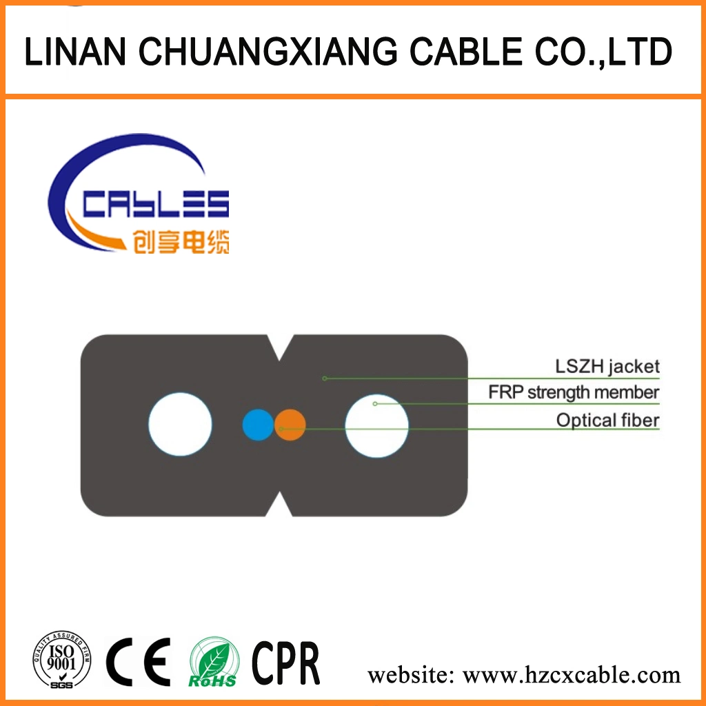 Hot Sale Optical Fiber Cable FTTH Drop Cable GJXFH